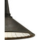 Manuscript 1 Light 13 inch Mole Black Pendant Ceiling Light, Medium